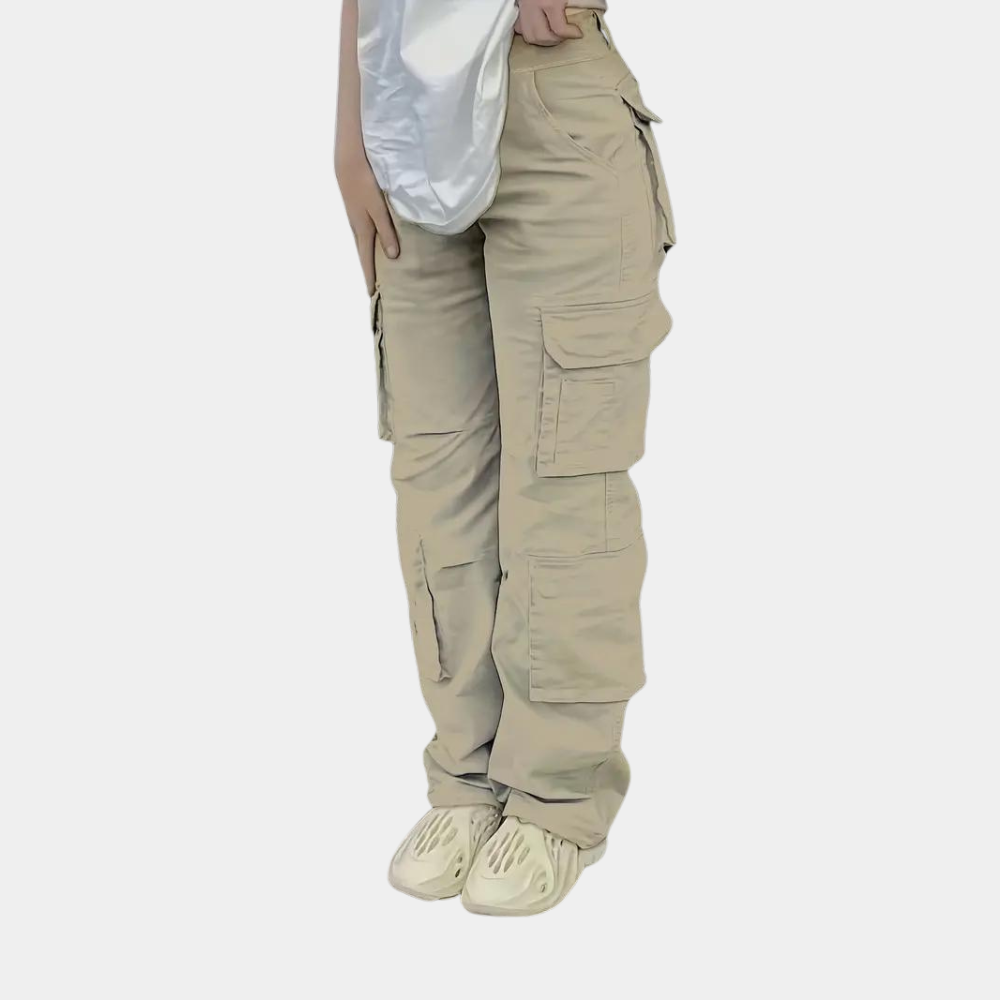 Pantalon cargo Cécilia pour femme avec grandes poches