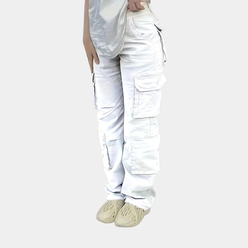 Pantalon cargo Cécilia pour femme avec grandes poches