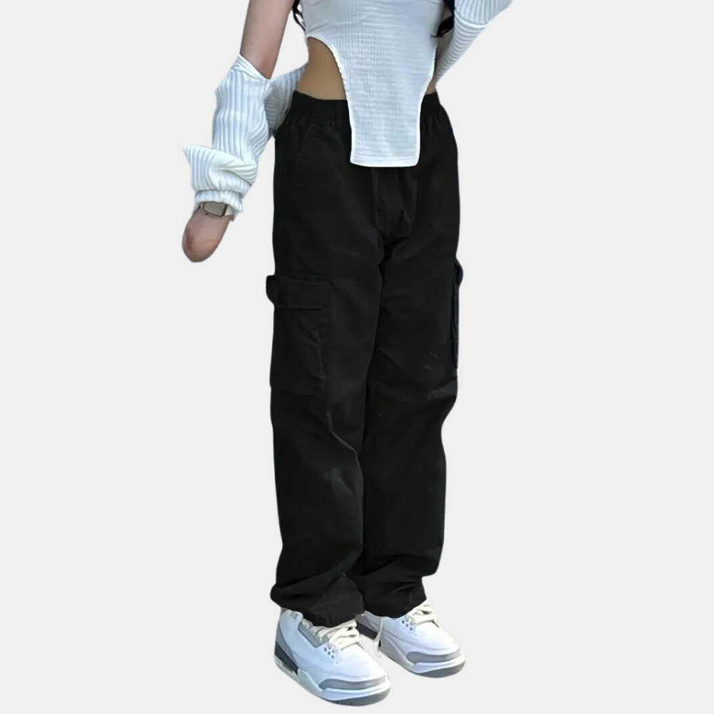 Pantalon cargo femme Carina – stylé et décontracté