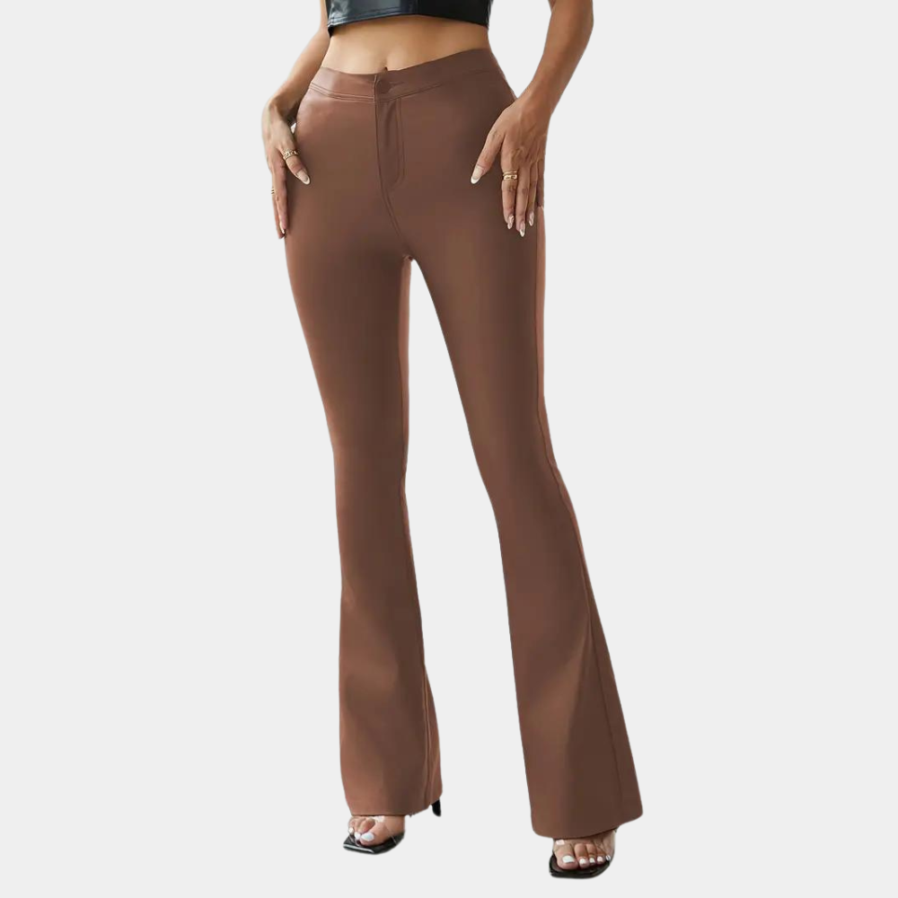 Rosalie Damenhose : pantalon décontracté chic et ajusté au charme particulier