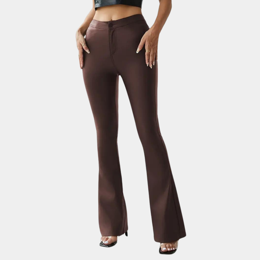 Rosalie Damenhose : pantalon décontracté chic et ajusté au charme particulier