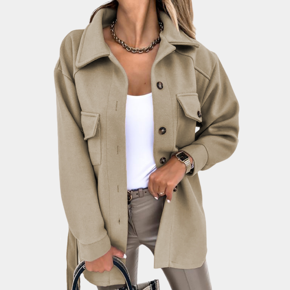Berg-Feldt | Stylischer und langer Herbstmantel für Frauen