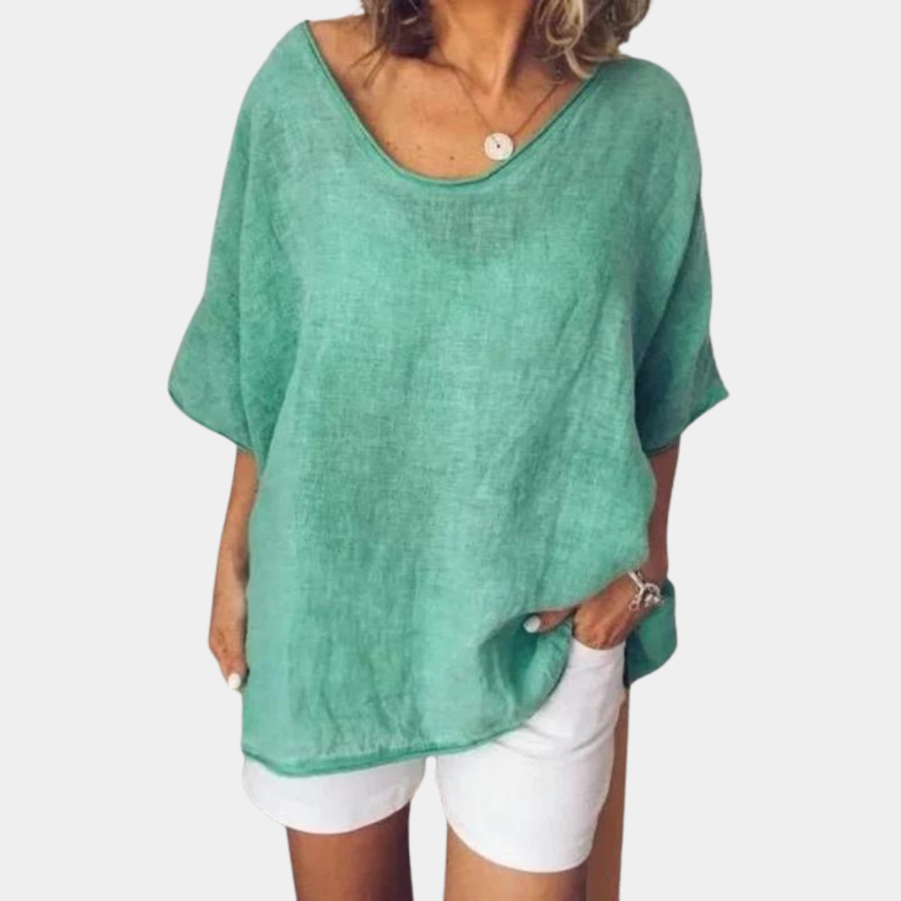 T-shirt ultra doux, tendance et ample pour femme