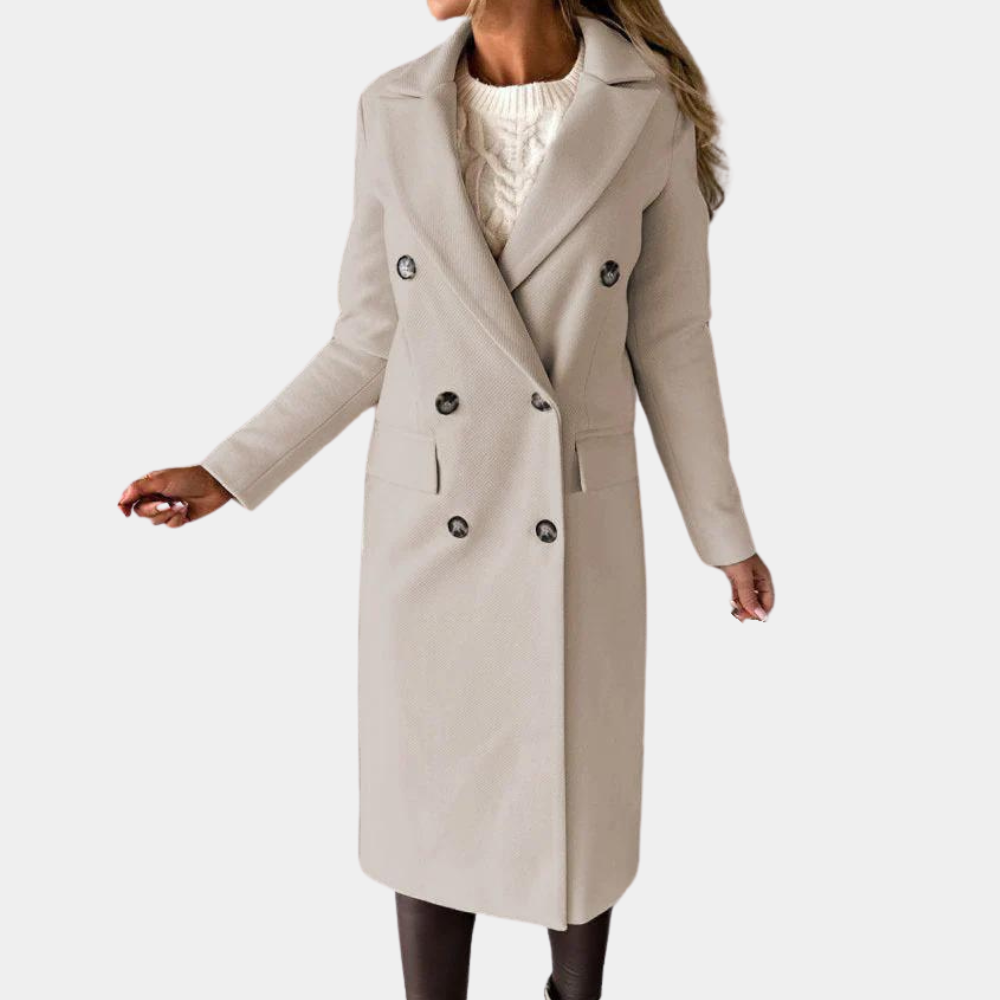 Berg-Feldt | Long manteau croisé pour femme - Hiver