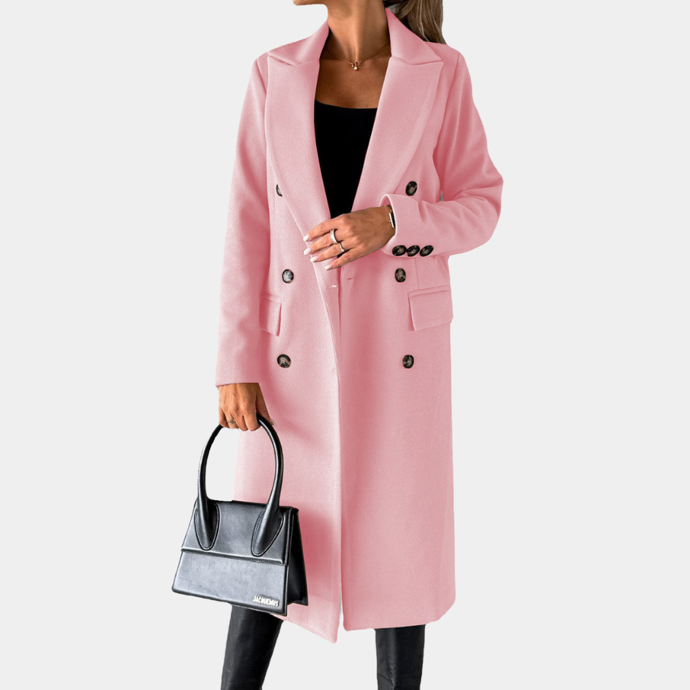Berg-Feldt | Long manteau croisé pour femme - Hiver