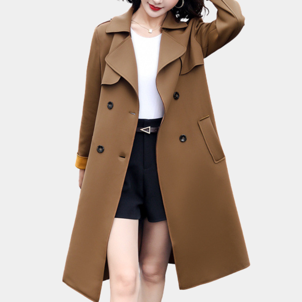 Berg-Feldt | Eleganter Herbst-Trenchcoat für Frauen