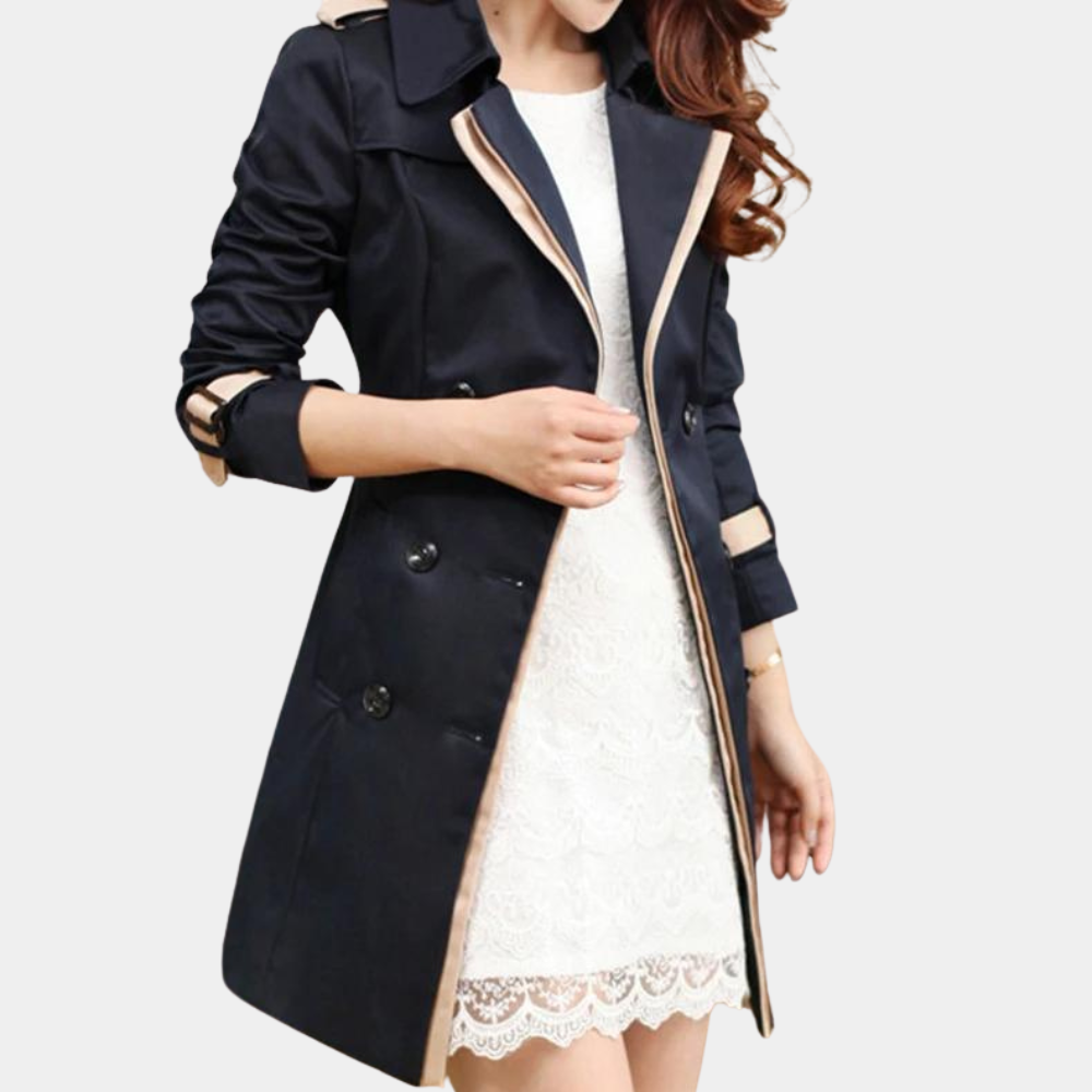 Berg-Feldt | Trench-coat double boutonnage mi-long pour femme