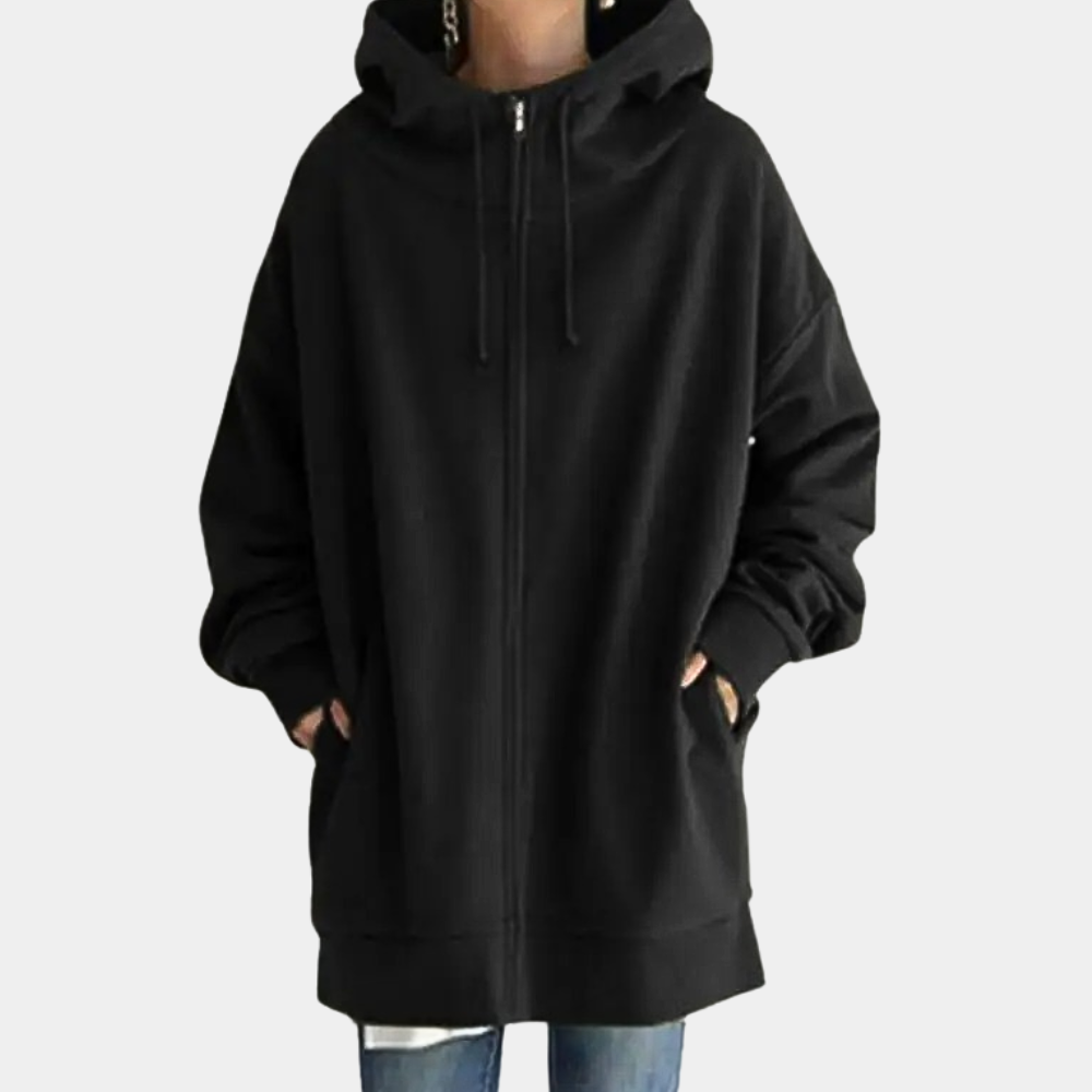 Berg-Feldt | Herbst Hoodie mit Reißverschluss für Frauen