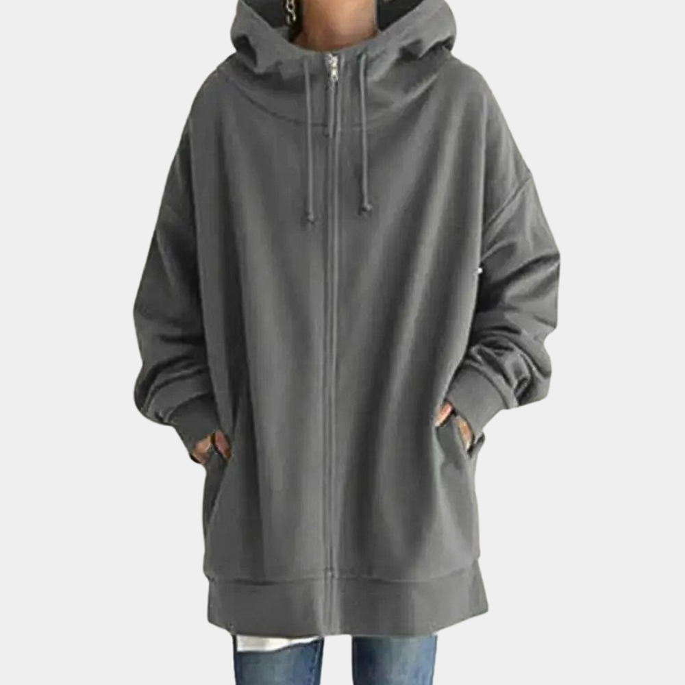 Berg-Feldt | Herbst Hoodie mit Reißverschluss für Frauen