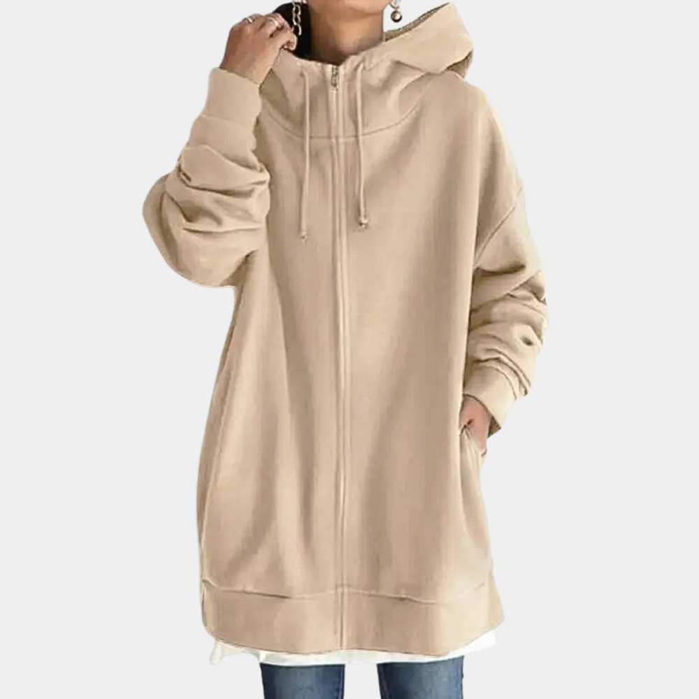 Berg-Feldt | Herbst Hoodie mit Reißverschluss für Frauen