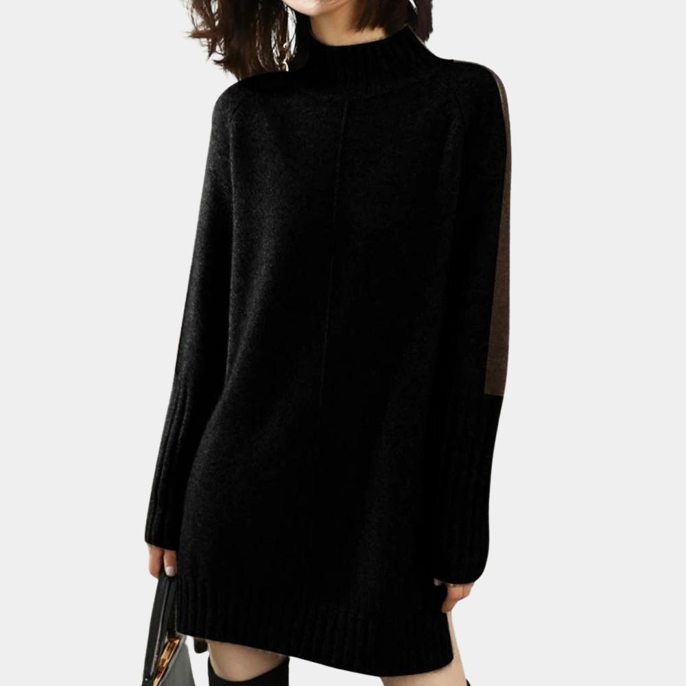Chandail long intemporel et élégant pour femme