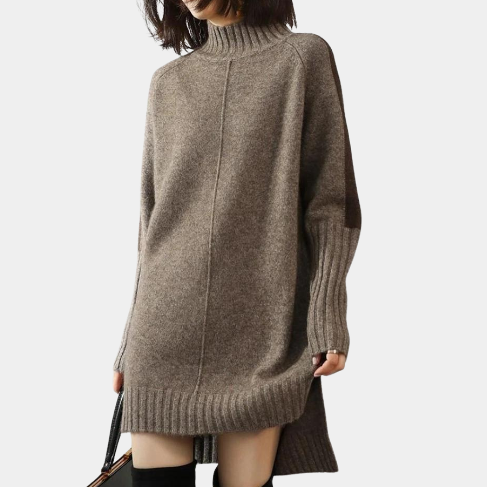 Chandail long intemporel et élégant pour femme