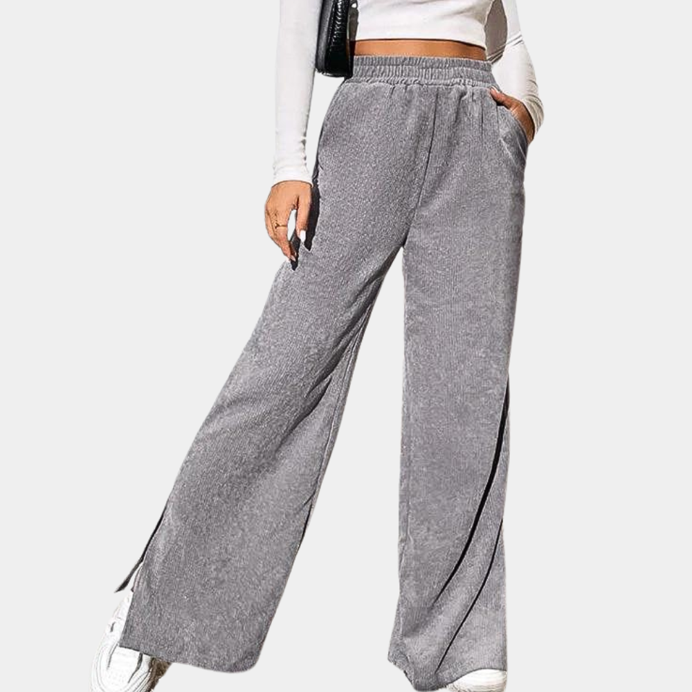 Pantalon en velours côtelé pour femmes : élégant et confortable