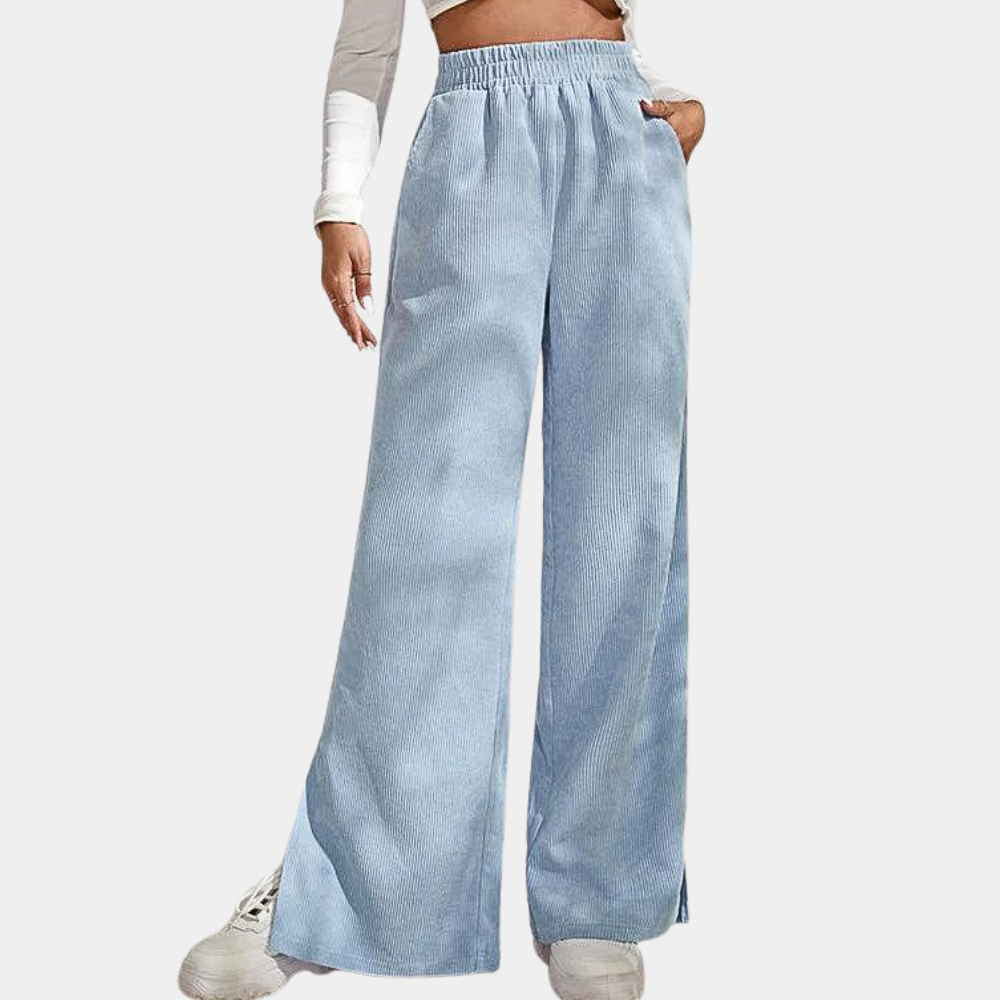 Pantalon en velours côtelé pour femmes : élégant et confortable
