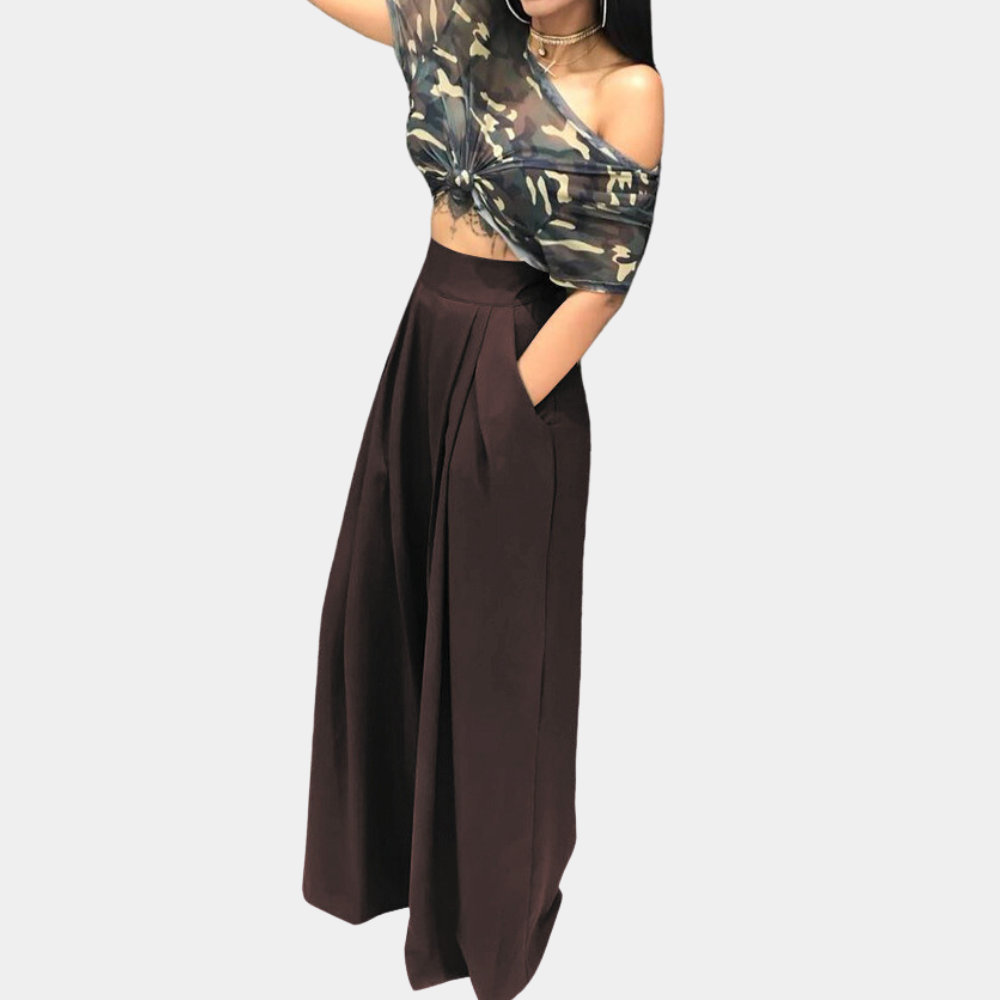 Beulah - Pantalon pour femme : Confort ultime, coupe décontractée