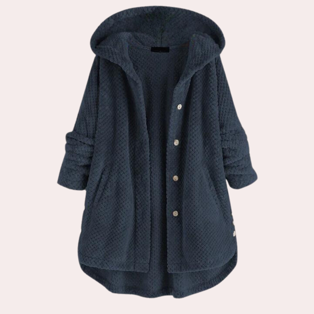 Berg-Feldt | Moderne Sherpa Jacke Schicke Details Gemütlich und Trendy