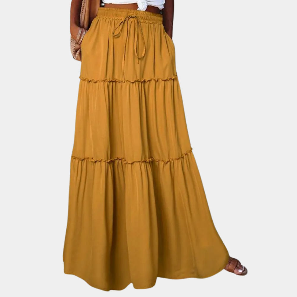 Jupe longue bohème élégante pour femme