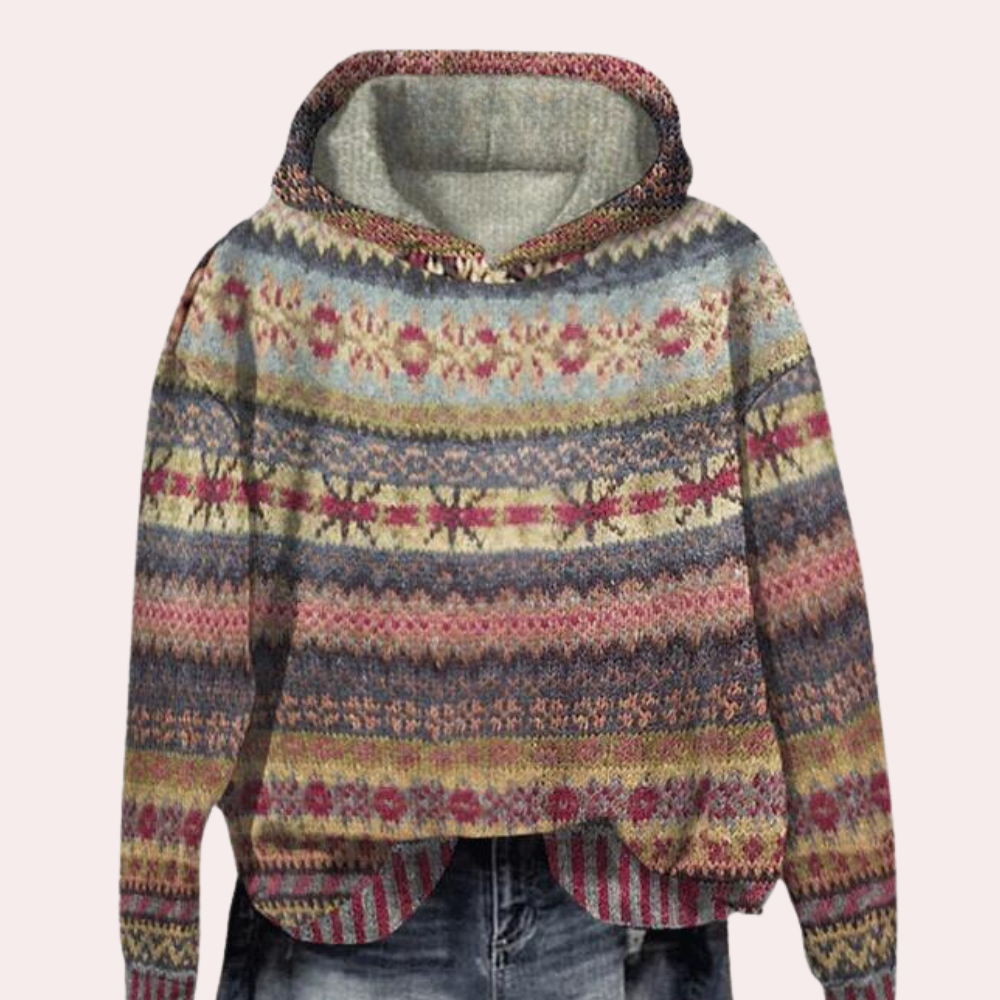 Berg-Feldt | Klassischer Chic Hoodie für Frauen für die Wintersaison