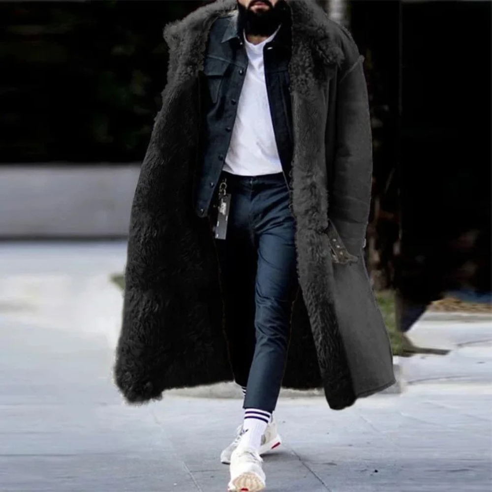 Berg-Feldt | eine luxuriöse Shearling-Überjacke
