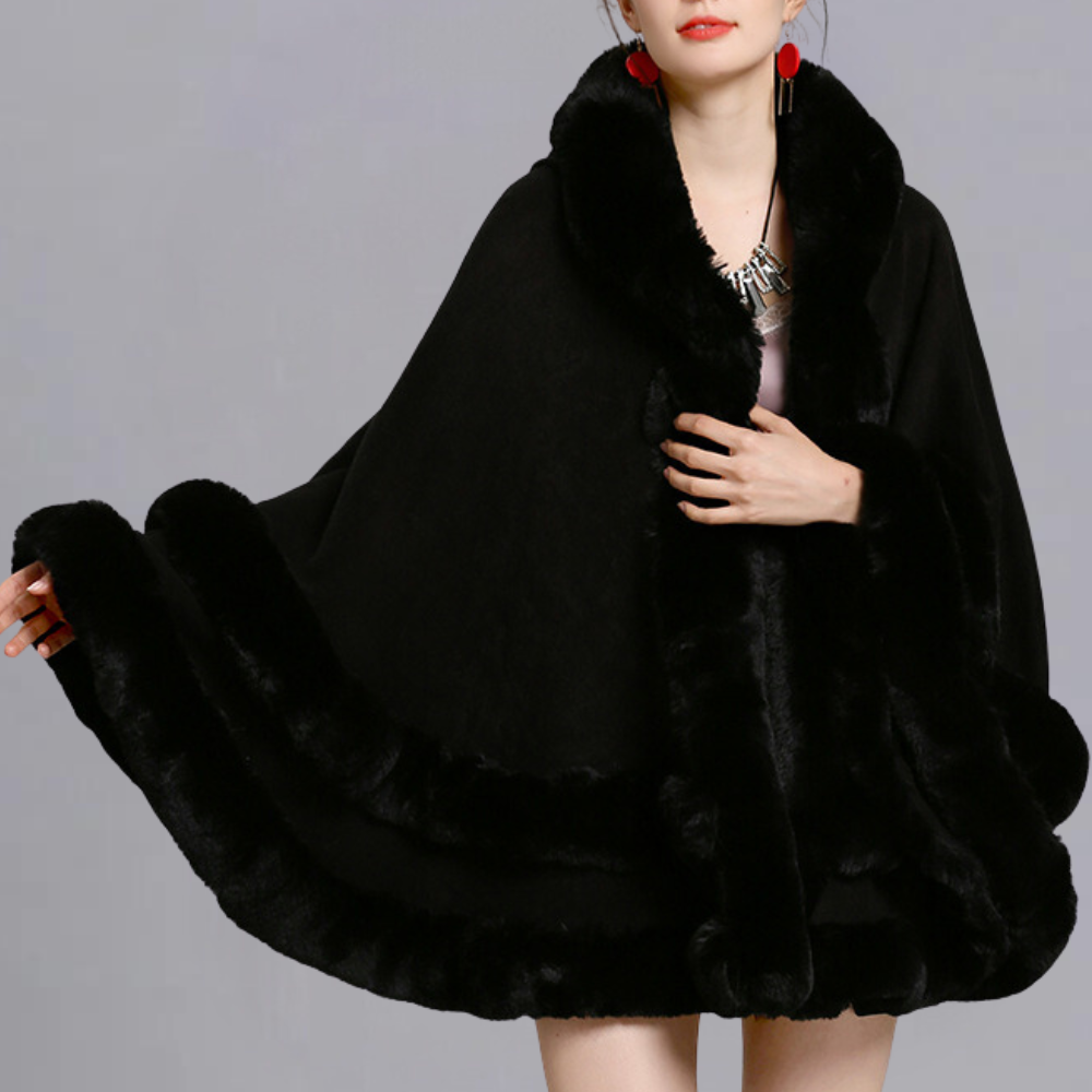 Berg-Feldt | Elegante Kap Mantel für Frauen für den Winter