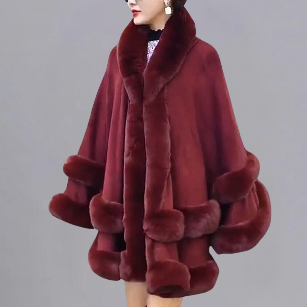Berg-Feldt | Elegante Kap Mantel für Frauen für den Winter