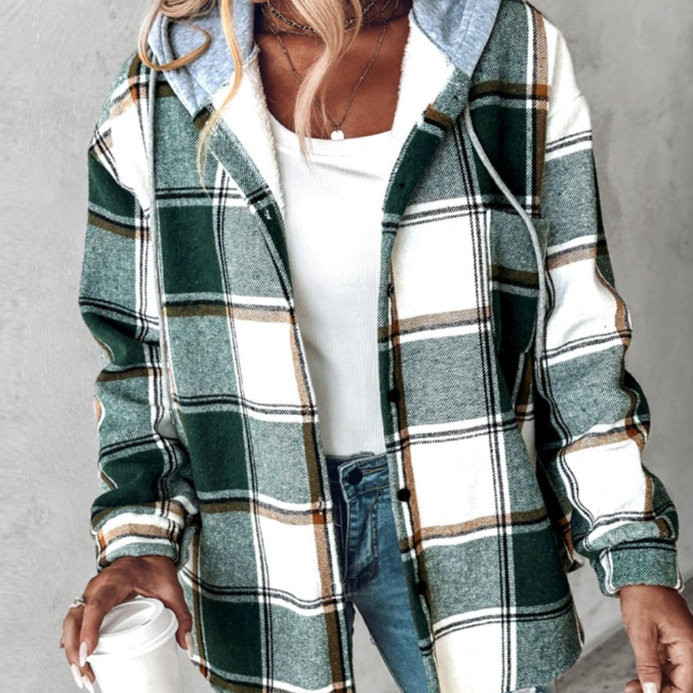 Berg-Feldt | Hoodie décontracté à carreaux pour femme