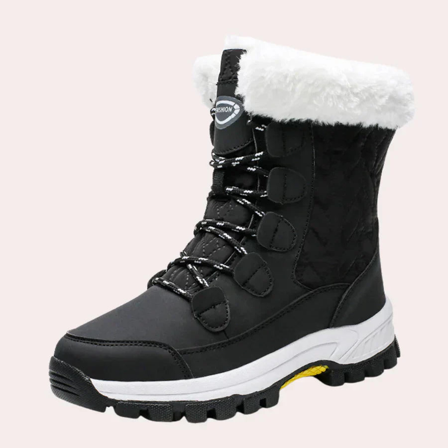 Berg-Feldt | mit Kunstfell gefütterte Schneestiefel für Frauen