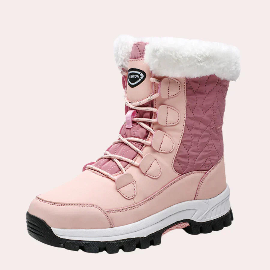 Berg-Feldt | mit Kunstfell gefütterte Schneestiefel für Frauen
