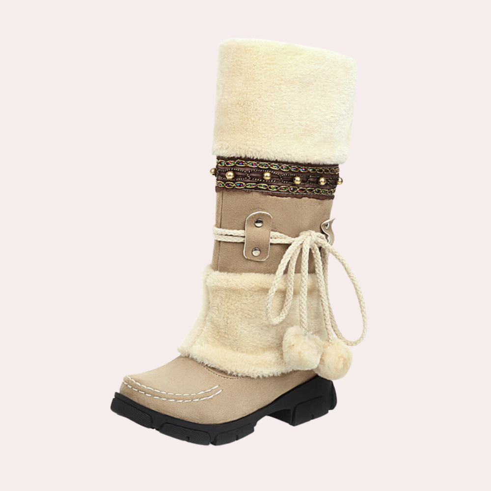 Bottes d'hiver Angelia de luxe et chaudes pour femme
