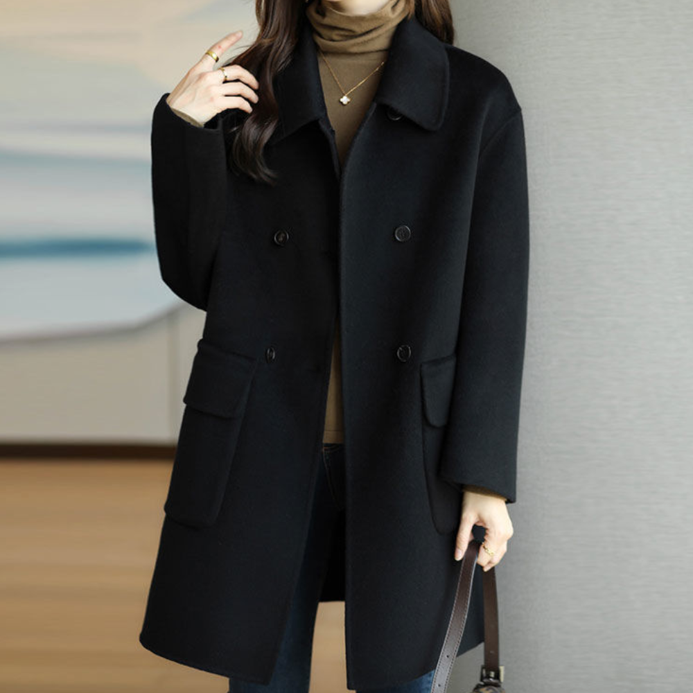 Berg-Feldt | Veste d'hiver pour femme avec poches plaquées - Automne