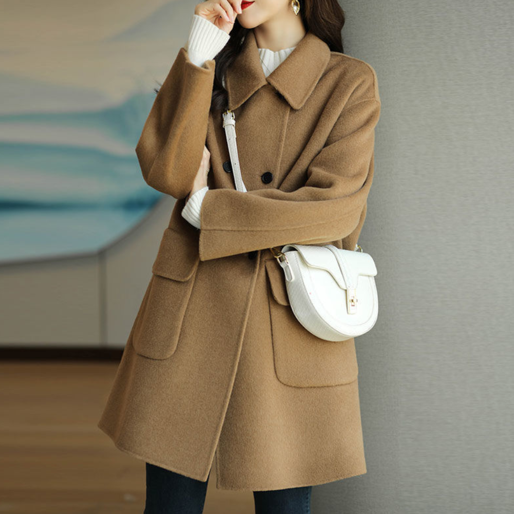 Berg-Feldt | Veste d'hiver pour femme avec poches plaquées - Automne