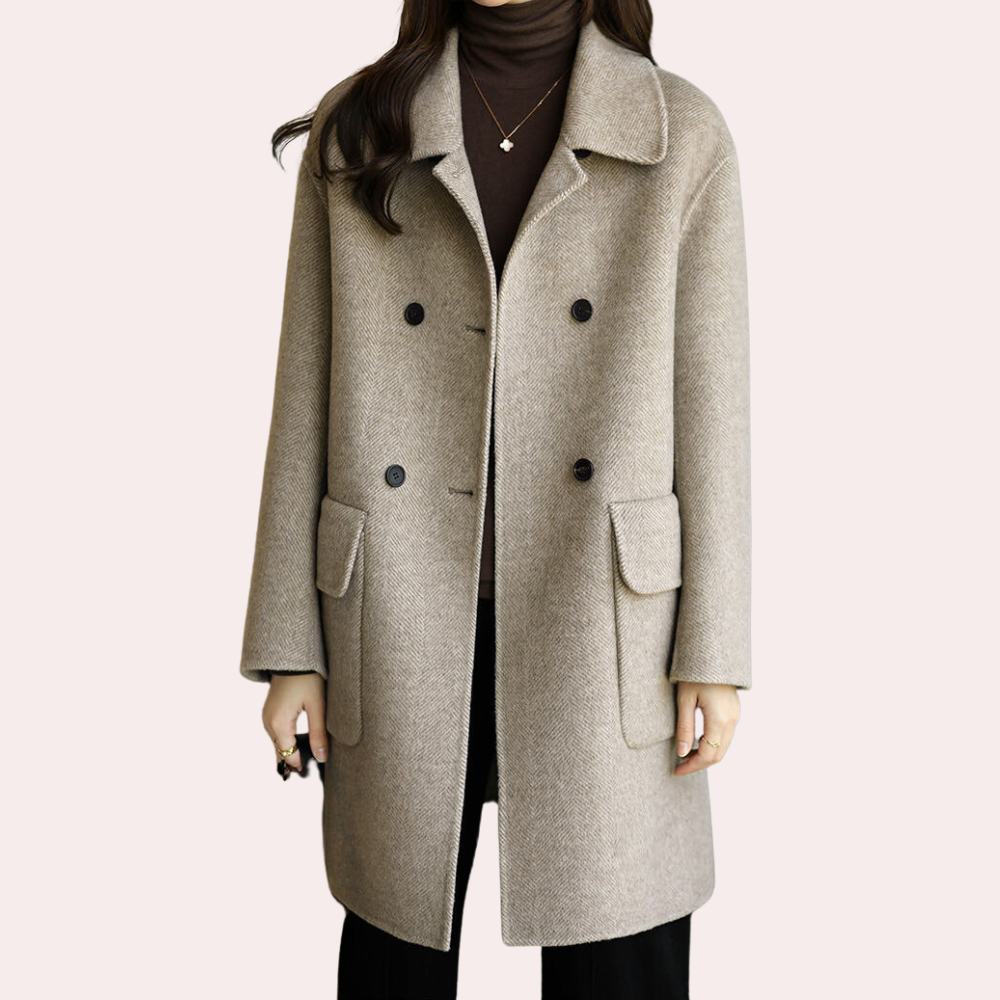 Berg-Feldt | Veste d'hiver pour femme avec poches plaquées - Automne