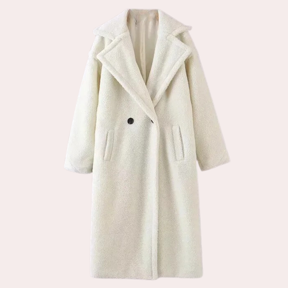 Berg-Feldt | Teddyjacke - stilvolle lange oversized Damenjacke