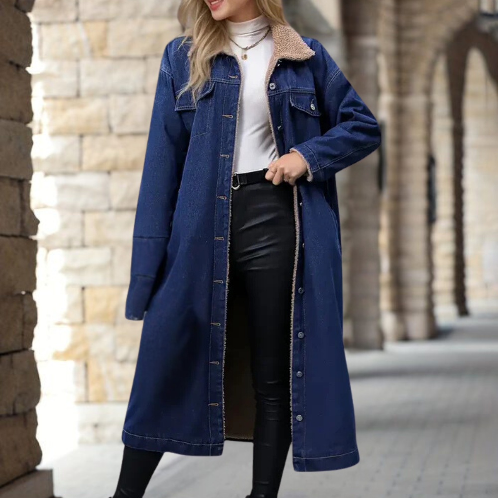 Berg-Feldt | Leichte Denimjacke für Frauen für den Winter