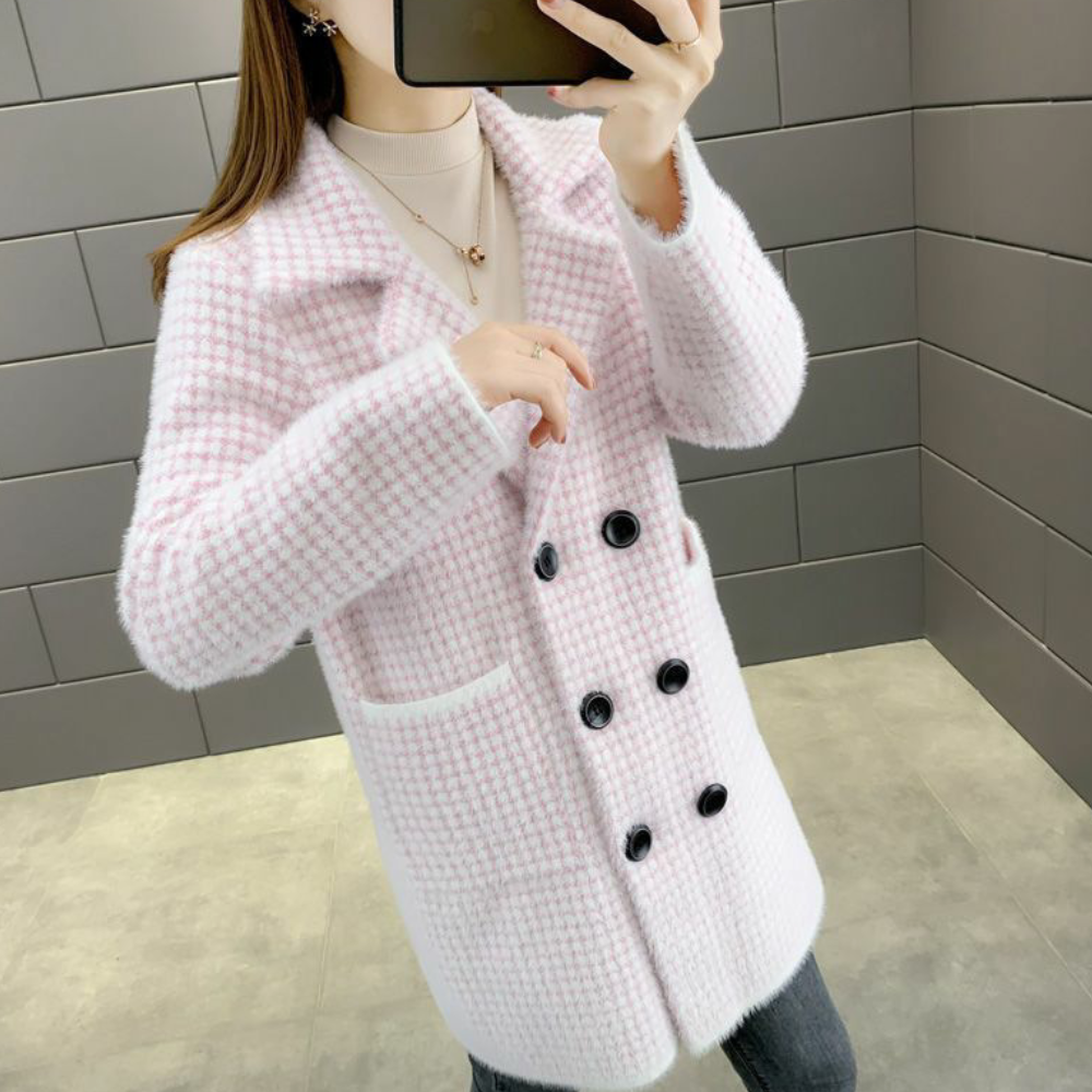 Berg-Feldt | Eleganter mittellanger Wintermantel für Frauen