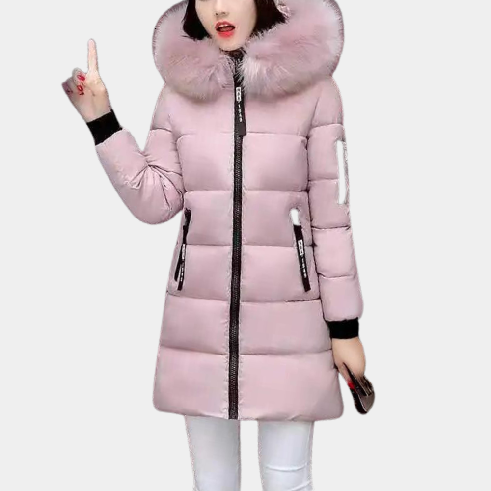 Berg-Feldt | stylische Damen gesteppte Jacke mit Kapuze