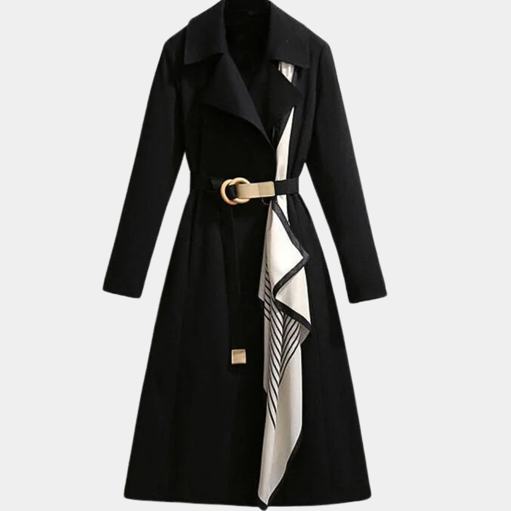 Berg-Feldt | Eleganter Herbst-Trenchcoat mit Gürtel für Frauen