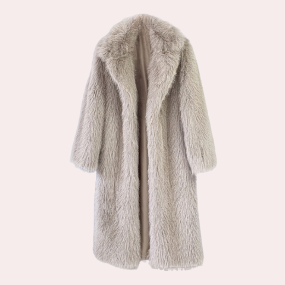 Berg-Feldt | Eleganter Plüsch-Wintermantel für Damen