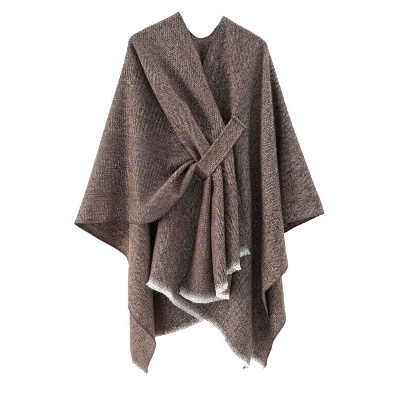 Berg-Feldt | Kaschmir Poncho Retro & Stilvoll