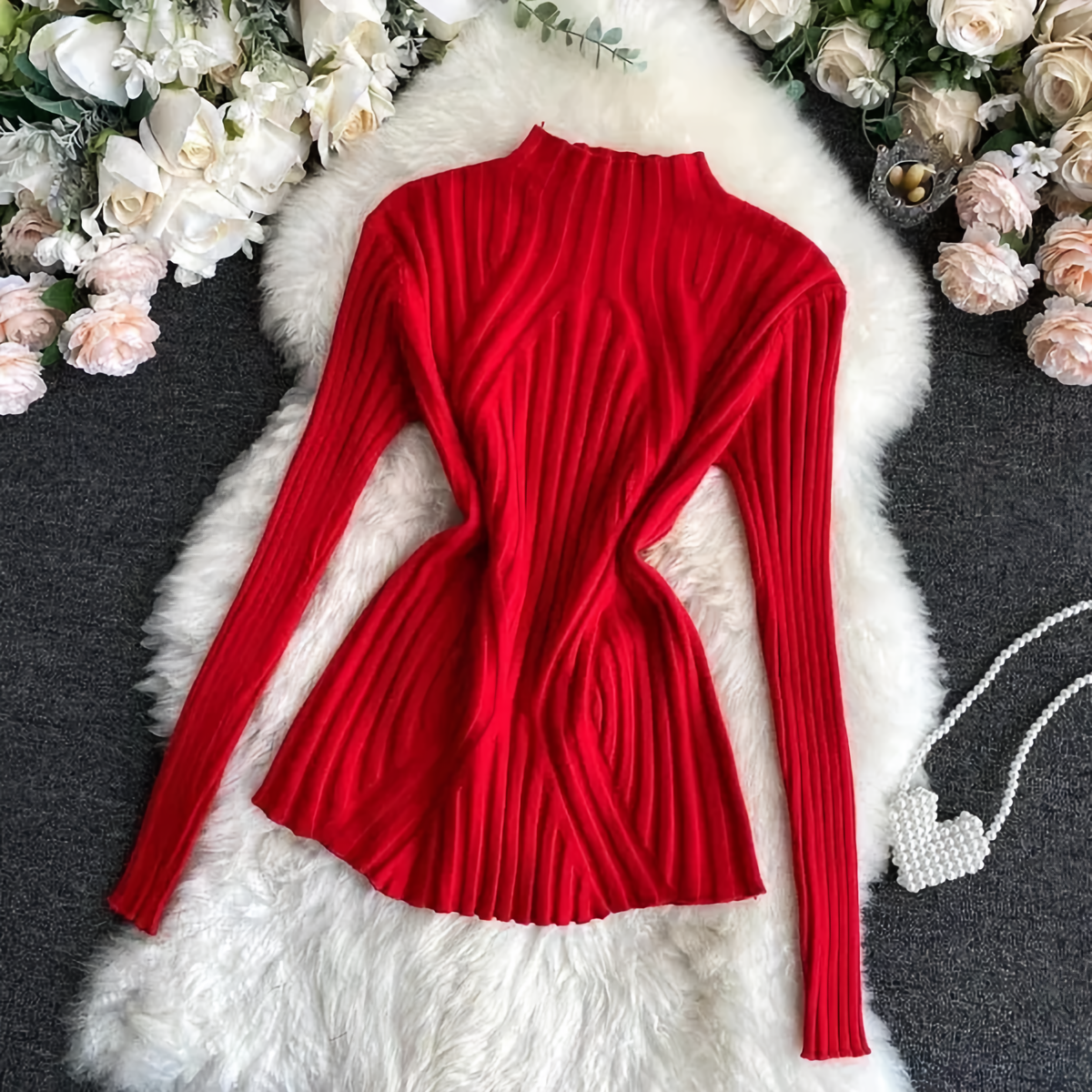 Damen Rollkragenpullover Constance: Modern & stylisch