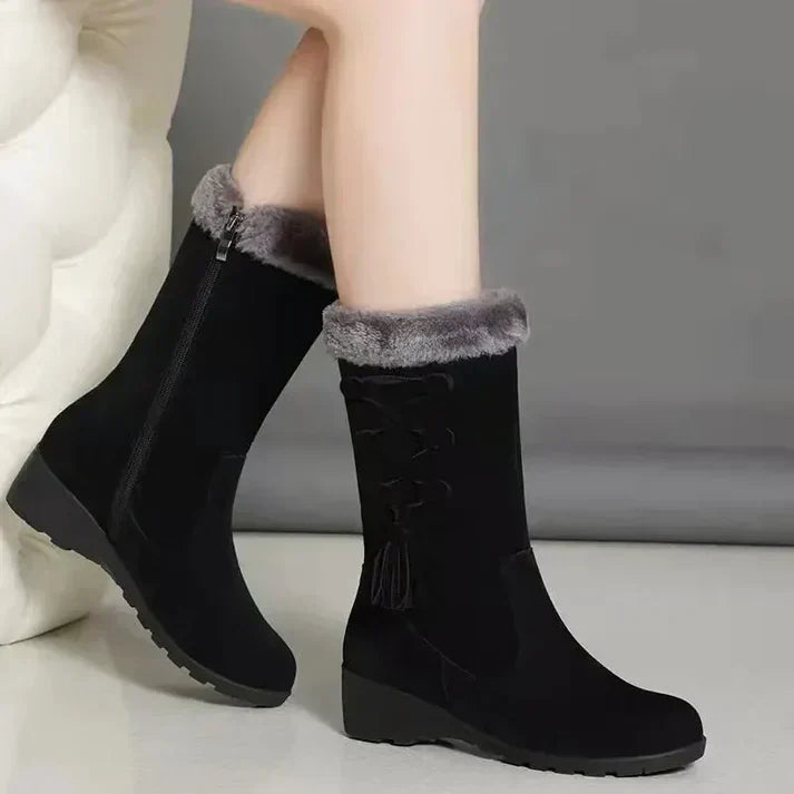 Berg-Feldt | Damenstiefel Stylische Schuhe für Herbst & Winter 2024