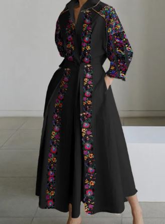 Sophie : Robes en coton et lin vintage