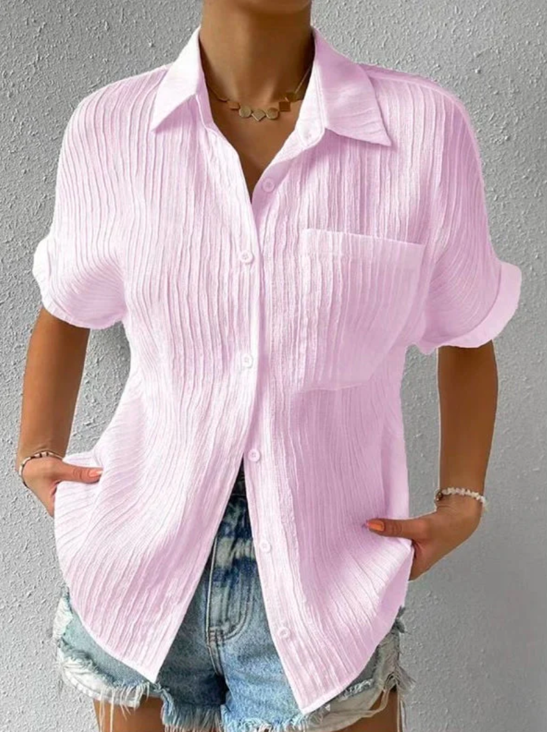 Fudus | Chemisier oversize boutonné simple