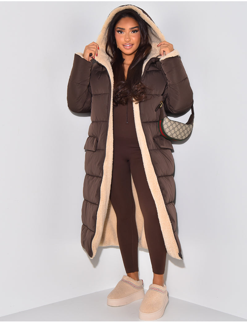 Berg-Feldt | Lange Jacke mit Wendefunktion