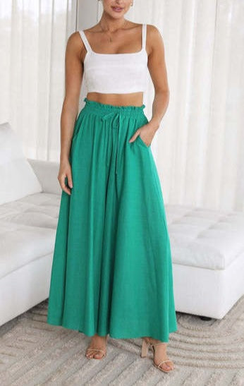 Aubrey : Pantalon large et élégant