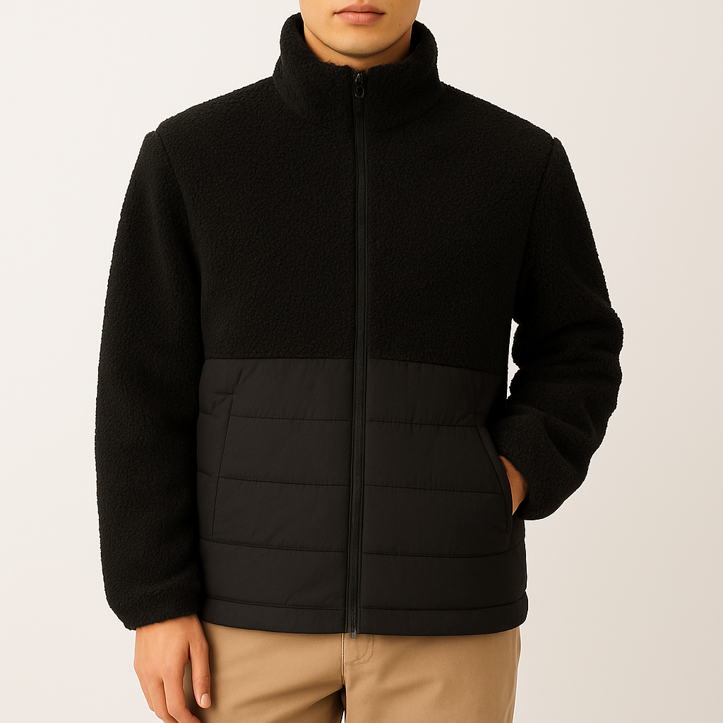 Berg-Feldt | Lässiger Fleece-Pullover für Herren