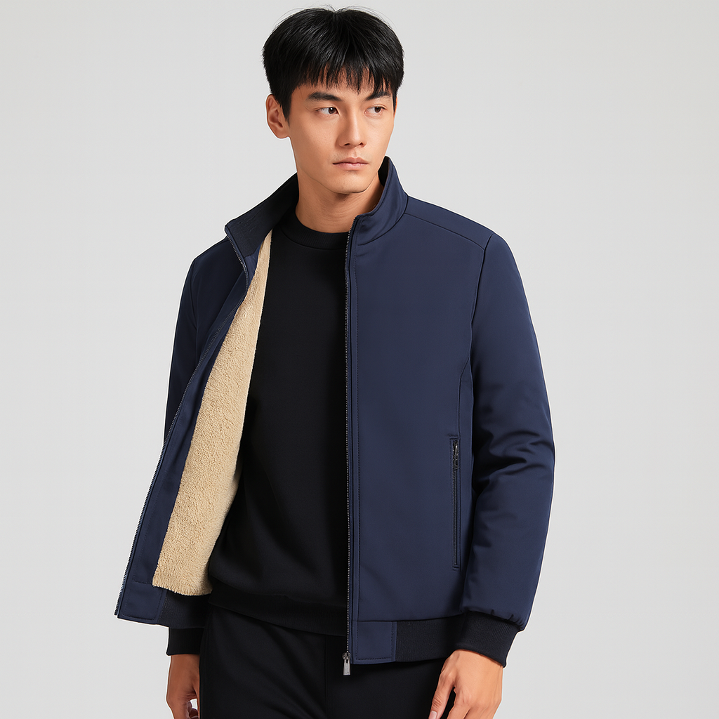 Berg-Feldt | Herren Fleece Innenjacke mit Reißverschluss