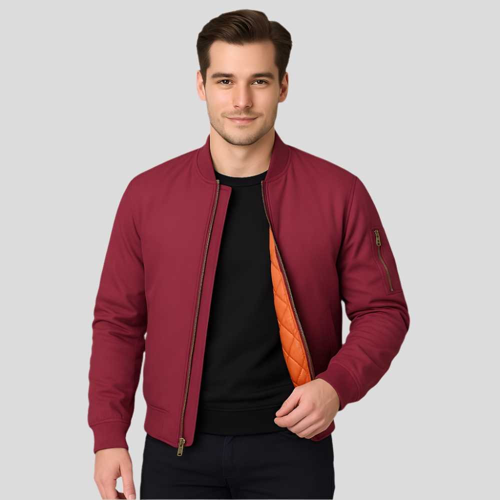 Berg-Feldt | Blouson aviateur doublé - Julian