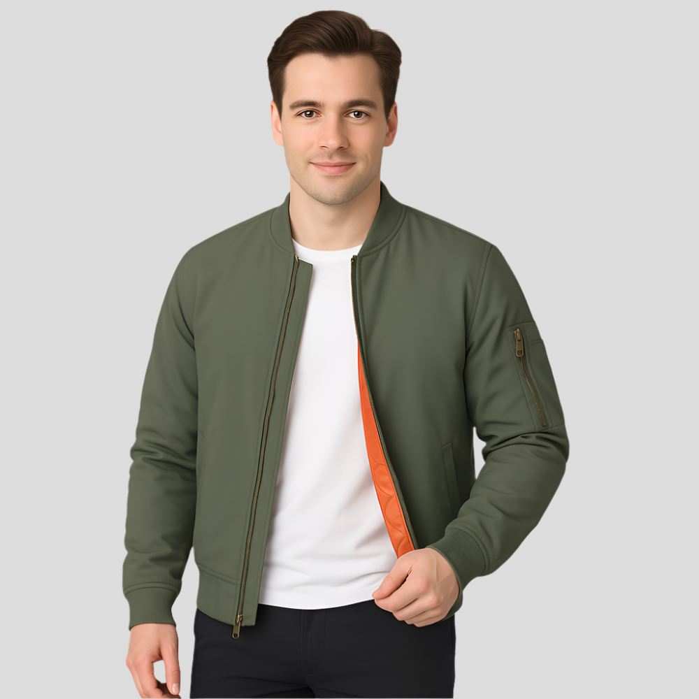 Berg-Feldt | Blouson aviateur doublé - Julian