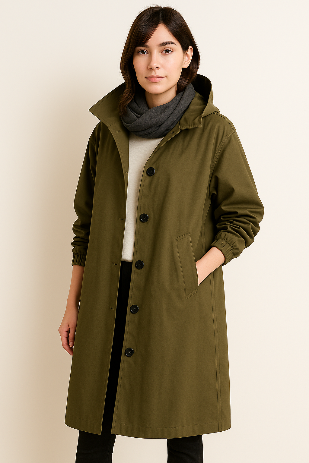 Berg-Feldt | Trench-coat à capuche pour femme